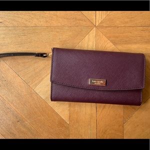 BNWT Kate Spade phone wristlet